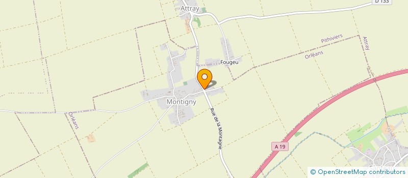 localisation de l'entreprise MONSIEUR ALBINO RIBEIRO à MONTIGNY