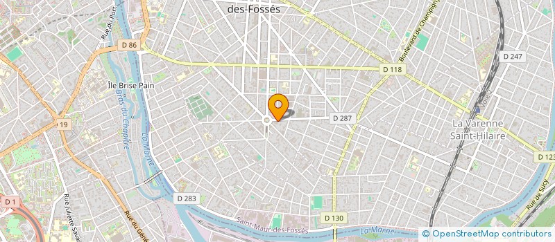 localisation de l'entreprise MONSIEUR ALBINO SIMOES à SAINT-MAUR-DES-FOSSES