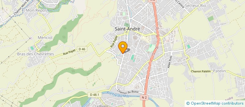 localisation de l'entreprise MONSIEUR ALCEE MALARD à SAINT-ANDRE
