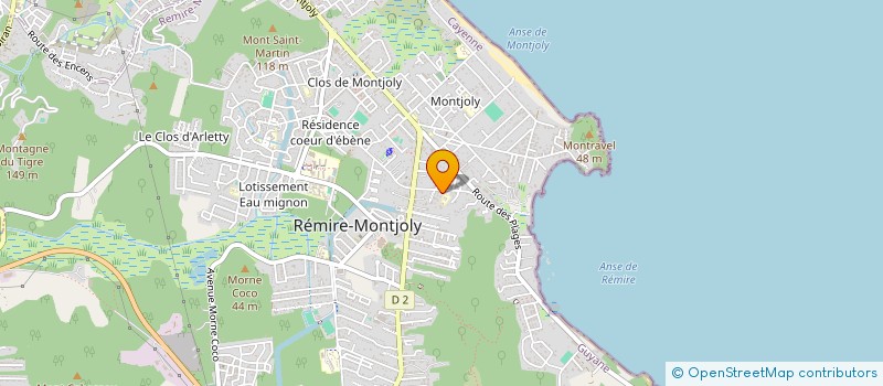 localisation de l'entreprise MONSIEUR ALCENEI SOARES ALVES  REMIRE MONTJOLY
