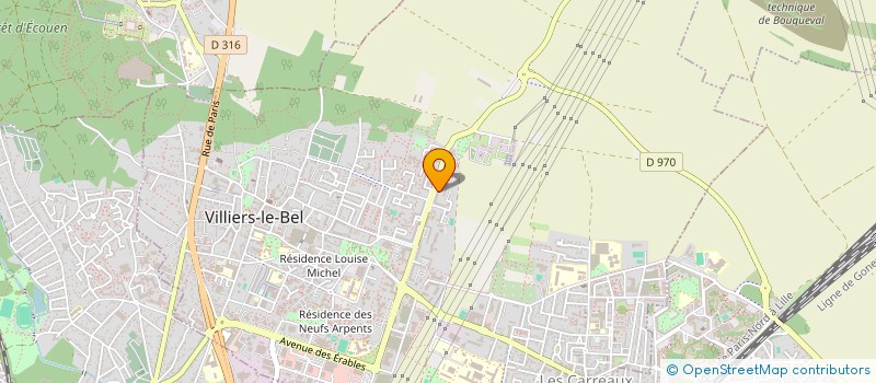 localisation de l'entreprise MONSIEUR ALCEY JANVIER  VILLIERS-LE-BEL