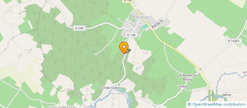 localisation de l'entreprise MONSIEUR ALCIDE BOSSY  EYRANS