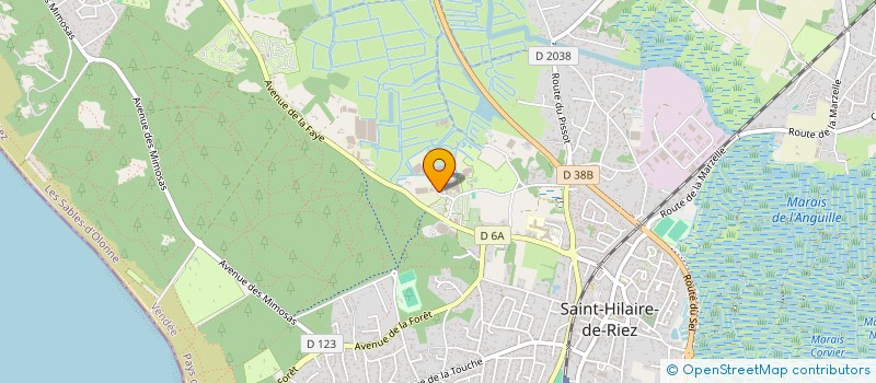 localisation de l'entreprise MONSIEUR ALCIDE BRET  SAINT-HILAIRE-DE-RIEZ