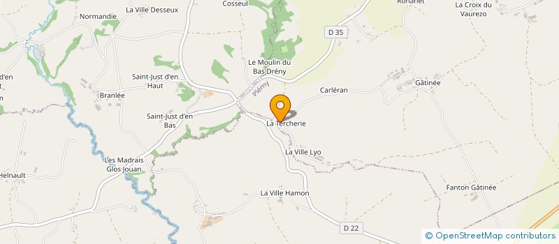 localisation de l'entreprise MONSIEUR ALCIDE CARON  PLEMY