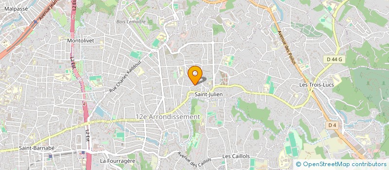 localisation de l'entreprise MONSIEUR ALCIDE CONGOLELA  MARSEILLE