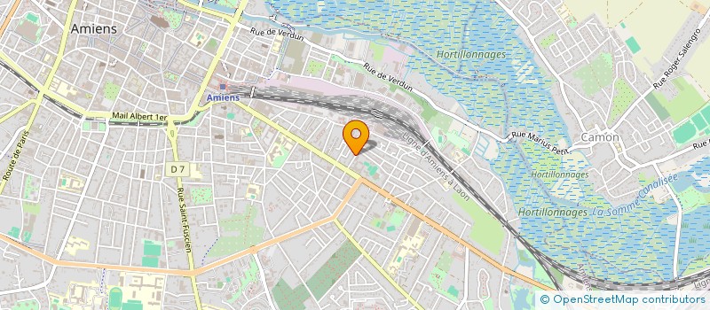 localisation de l'entreprise MONSIEUR ALCIDE FEVRIER  AMIENS