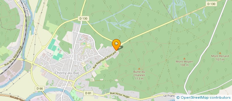 localisation de l'entreprise MONSIEUR ALCIDES FARIA GOMES  CHOISY-AU-BAC