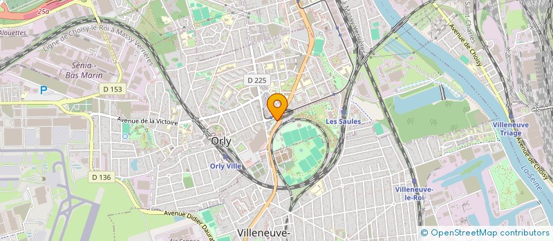 localisation de l'entreprise MONSIEUR ALCIDES GUERAULT à ORLY