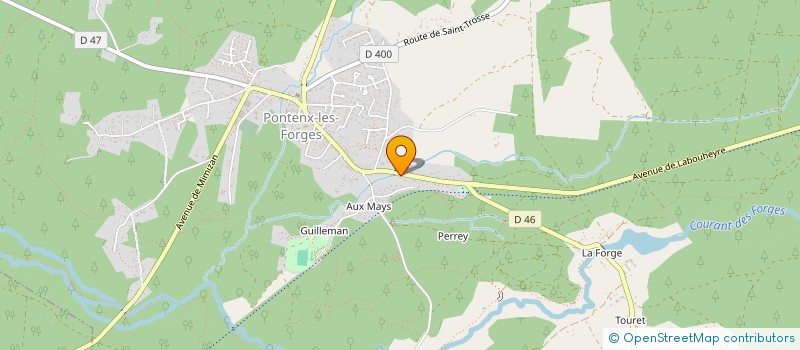 localisation de l'entreprise MONSIEUR ALCIDES SIMOES LOPES  PONTENX-LES-FORGES