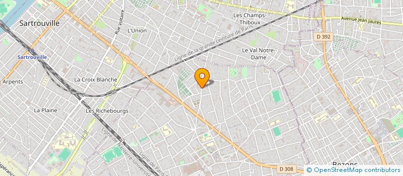 localisation de l'entreprise MONSIEUR ALCIDIO AGUIAR à HOUILLES