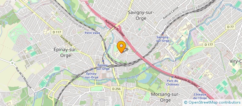 localisation de l'entreprise MONSIEUR ALCIDIO VAZ VARELA  SAVIGNY-SUR-ORGE