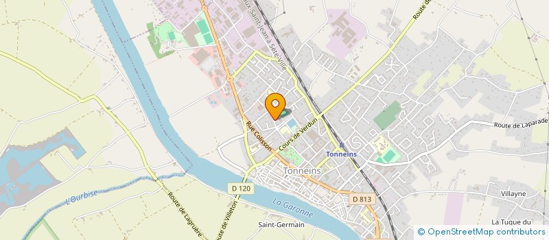 localisation de l'entreprise MONSIEUR ALCINDO MANUEL CARDOSO  TONNEINS