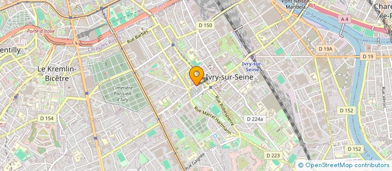 localisation de l'entreprise MONSIEUR ALDAIR COVELO  IVRY-SUR-SEINE