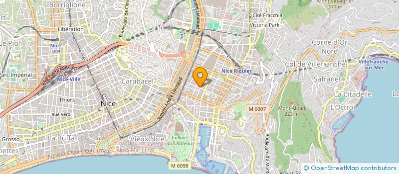 localisation de l'entreprise MONSIEUR ALDAIR TEIXEIRA LOPES FERREIRA à NICE