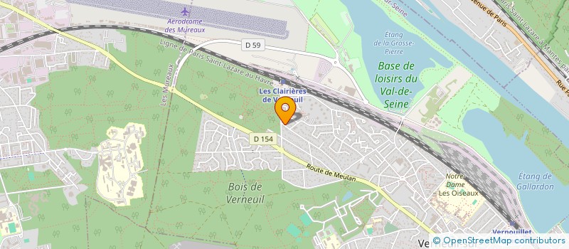 localisation de l'entreprise MONSIEUR ALDAMA PEREZ  VERNEUIL-SUR-SEINE