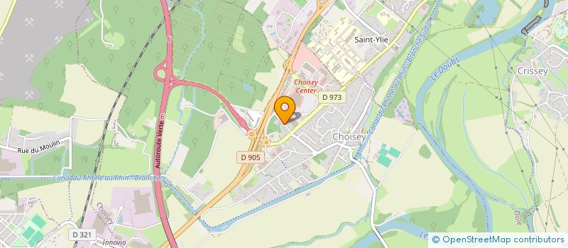 localisation de l'entreprise MONSIEUR ALDAR DEREKARAC  CHOISEY