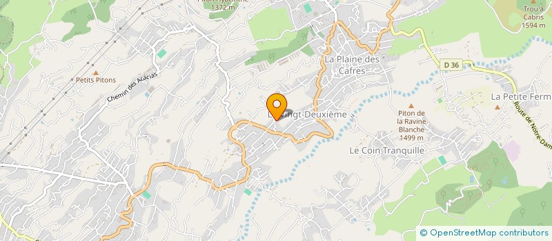 localisation de l'entreprise MONSIEUR ALDERIC LATCHIMY à LE TAMPON