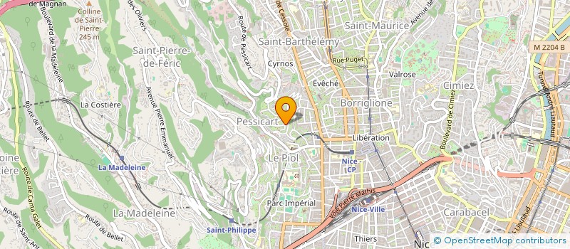 localisation de l'entreprise MONSIEUR ALDIN ALIPOV à NICE