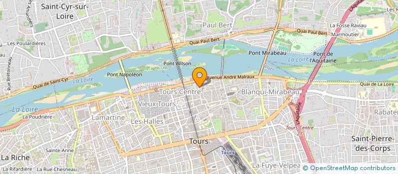 localisation de l'entreprise MONSIEUR ALDJA HAMIDOUCHE  TOURS