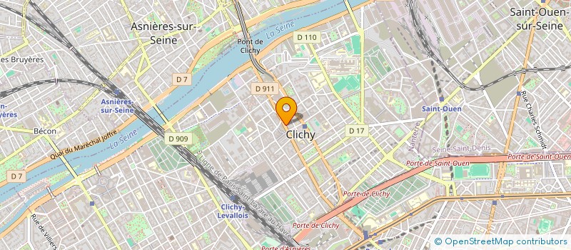 localisation de l'entreprise MONSIEUR ALDO ABBINANTE à CLICHY