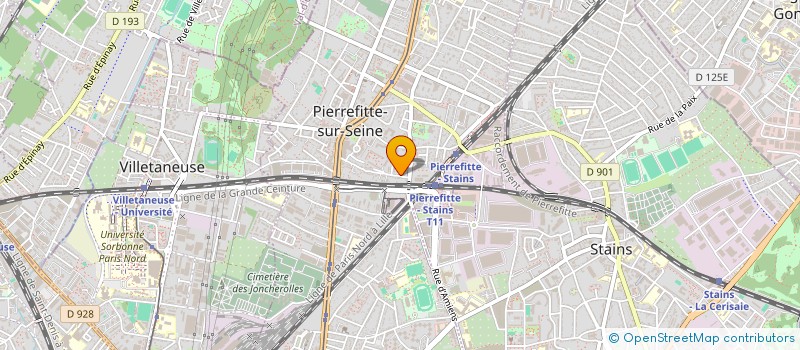 localisation de l'entreprise MONSIEUR ALDO BENZON à PIERREFITTE-SUR-SEINE