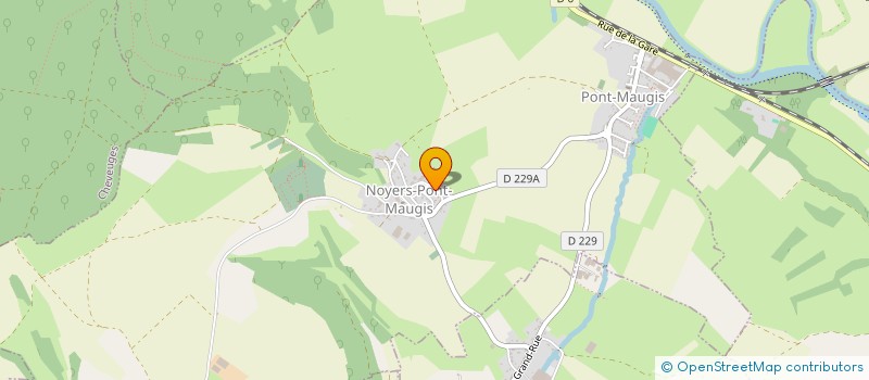 localisation de l'entreprise MONSIEUR ALDO CAMMI  NOYERS-PONT-MAUGIS