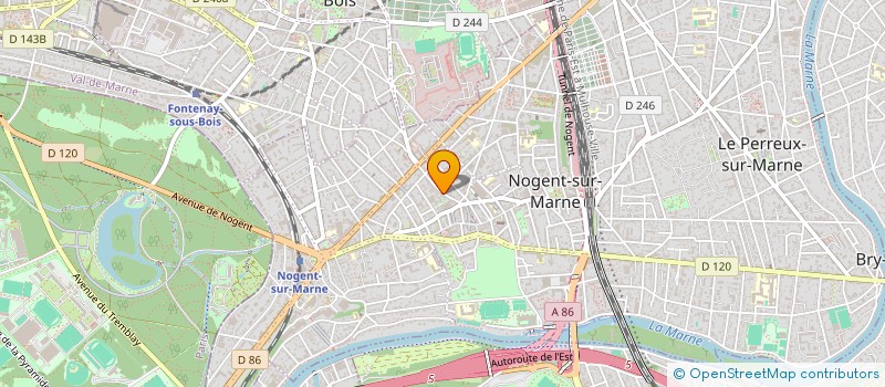 localisation de l'entreprise MONSIEUR ALDO COMINOTTO à NOGENT-SUR-MARNE