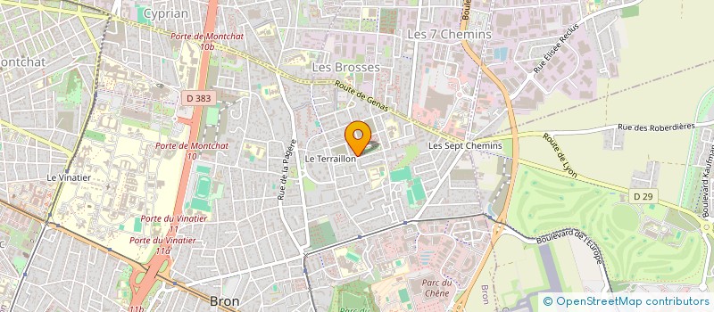 localisation de l'entreprise MONSIEUR ALDO D ORAZIO  BRON