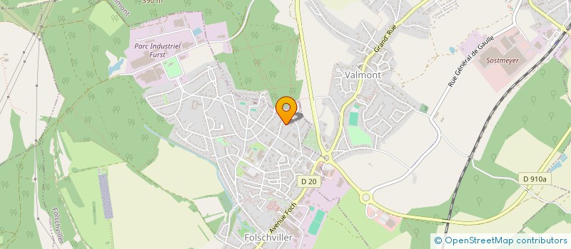 localisation de l'entreprise MONSIEUR ALDO DESOGUS à FOLSCHVILLER