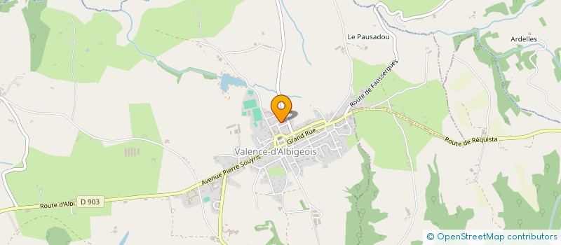 localisation de l'entreprise MONSIEUR ALDO EL ASSAD BRAHIM à VALENCE-D'ALBIGEOIS