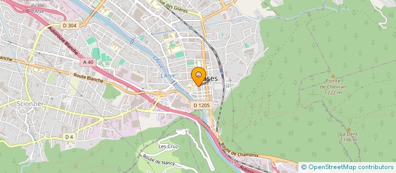 localisation de l'entreprise MONSIEUR ALDO FOTIA à CLUSES