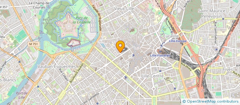 localisation de l'entreprise MONSIEUR ALDO GRAVINA à LILLE
