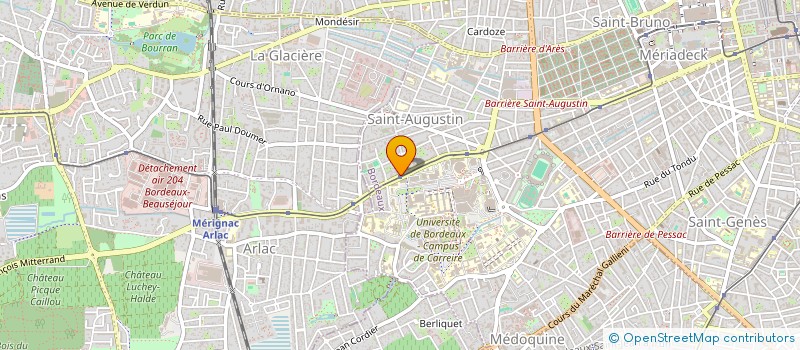 localisation de l'entreprise MONSIEUR ALDO HAKLAJ  BORDEAUX