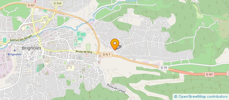 localisation de l'entreprise MONSIEUR ALDO JEAN NICOLAS PADRE  BRIGNOLES