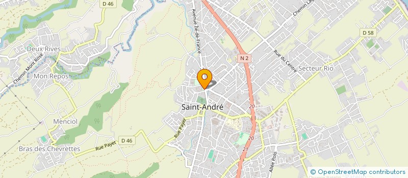 localisation de l'entreprise MONSIEUR ALDO JOHARANE à SAINT-ANDRE