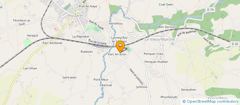 localisation de l'entreprise MONSIEUR ALDO LUIS  LE VIEUX-MARCHE