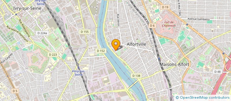 localisation de l'entreprise MONSIEUR ALDO MARRAPODI à ALFORTVILLE