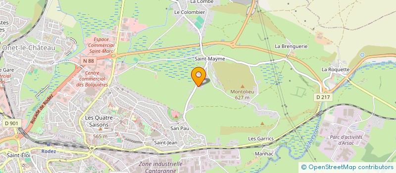 localisation de l'entreprise MONSIEUR ALDO MISTRETTA à ONET-LE-CHATEAU