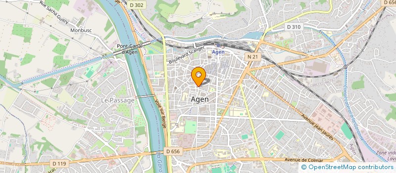 localisation de l'entreprise MONSIEUR ALDO NERGEL  AGEN