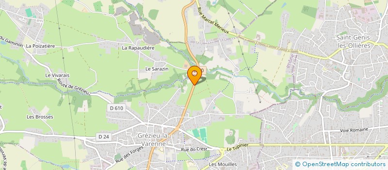 localisation de l'entreprise MONSIEUR ALDO SCHAEPMAN  GREZIEU-LA-VARENNE