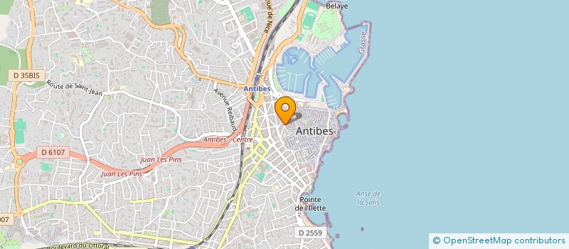 localisation de l'entreprise MONSIEUR ALDO TOMATIS  ANTIBES