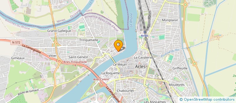 localisation de l'entreprise MONSIEUR ALDO TROUSSELLE  ARLES