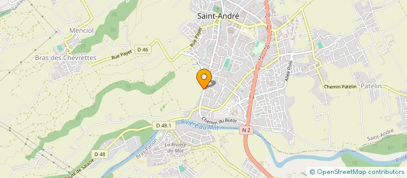 localisation de l'entreprise MONSIEUR ALDO TURPIN à SAINT-ANDRE