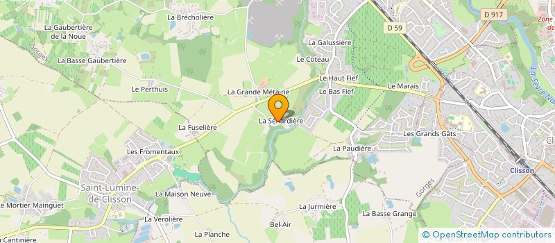 localisation de l'entreprise MONSIEUR ALDO VALMY  GORGES