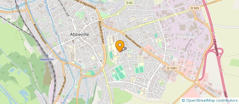 localisation de l'entreprise MONSIEUR ALDRIC BERQUIN à ABBEVILLE