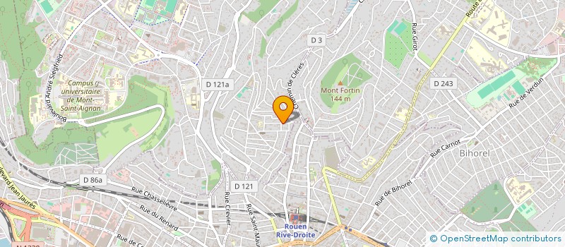 localisation de l'entreprise MONSIEUR ALDRIC BOULANGE à MONT-SAINT-AIGNAN