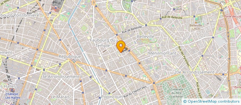 localisation de l'entreprise MONSIEUR ALDRIC LONGHI  PARIS