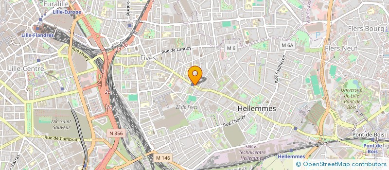 localisation de l'entreprise MONSIEUR ALDRIC LOUIS OUEDRAOGO à LILLE