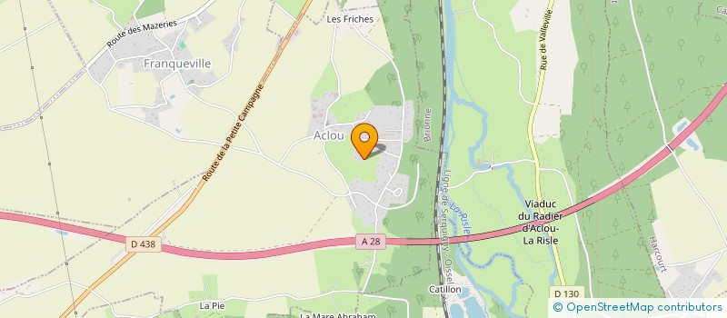 localisation de l'entreprise MONSIEUR ALDRIC SIMONOT  ACLOU