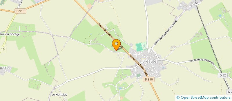 localisation de l'entreprise MONSIEUR ALDRIC VANDERMEERSCH  BREAUTE